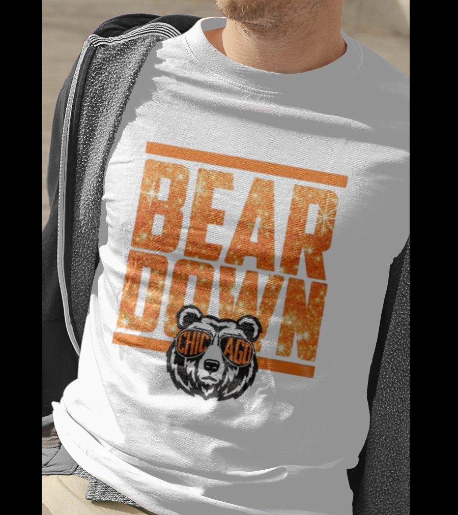 Bear Down Chicago Bears Mascot NFL Football Good Better Best T-Shirt