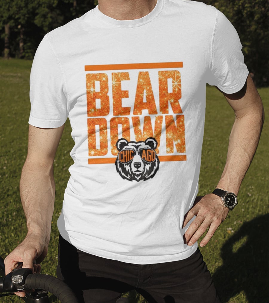 Bear Down Chicago Bears Mascot NFL Football Good Better Best T-Shirt