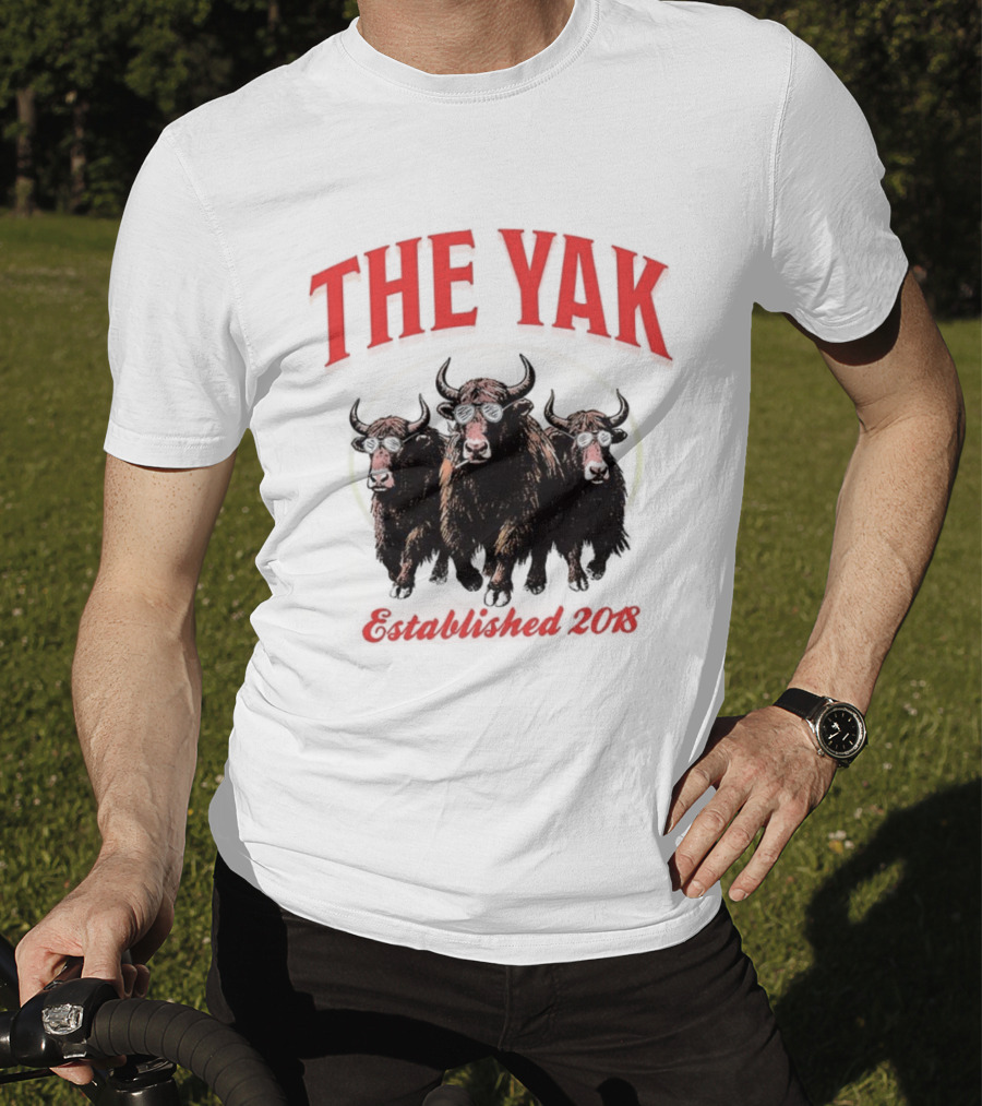 The Yak Established 2018 Bulls Podcast Dave Portnoy T-Shirt