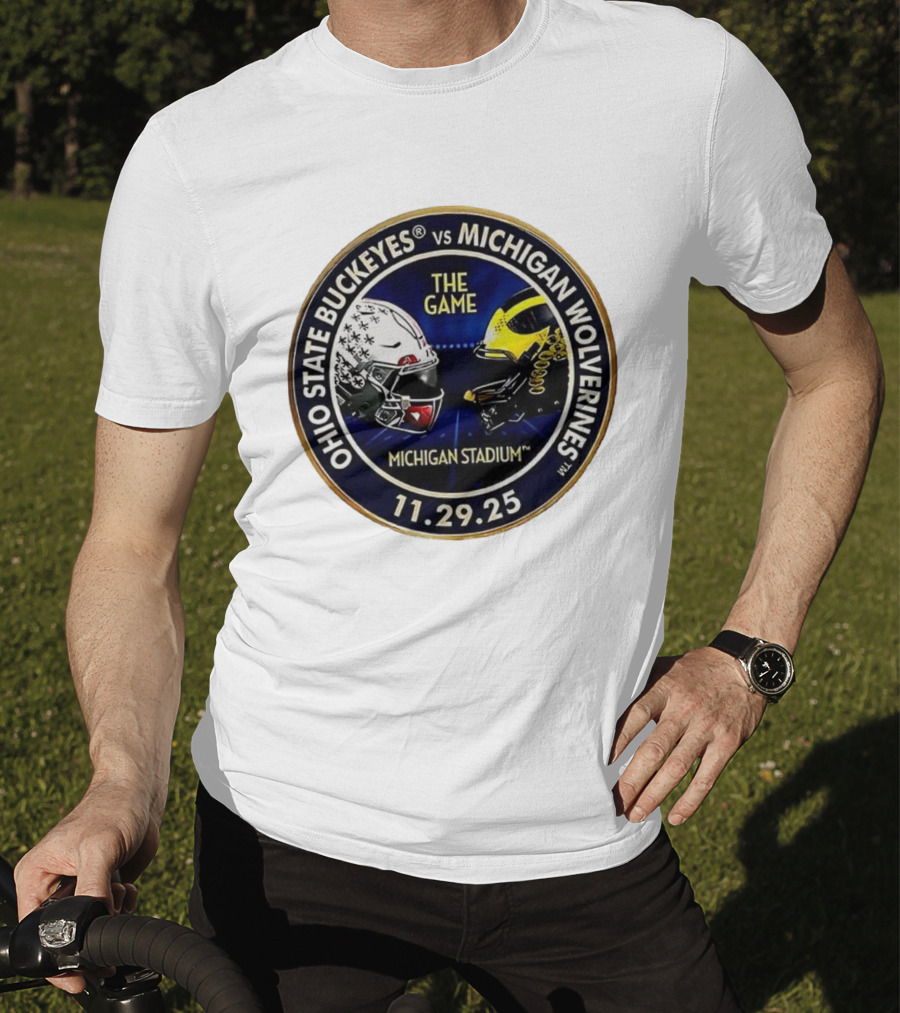 Ohio State Buckeyes Vs Michigan Wolverines The Game Michigan Stadium 11.29.25 T-Shirt