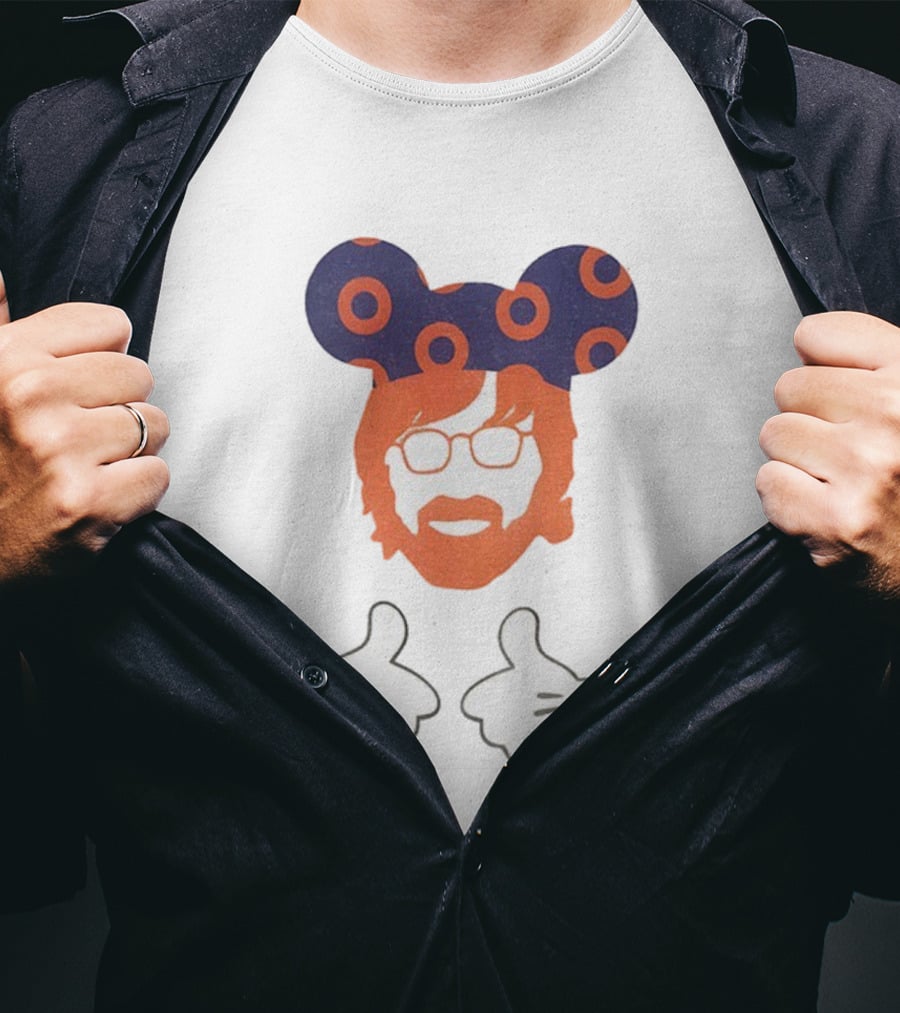 Phish Trey Anastasio Mickey Mouse Ears Vintage Style T-Shirt