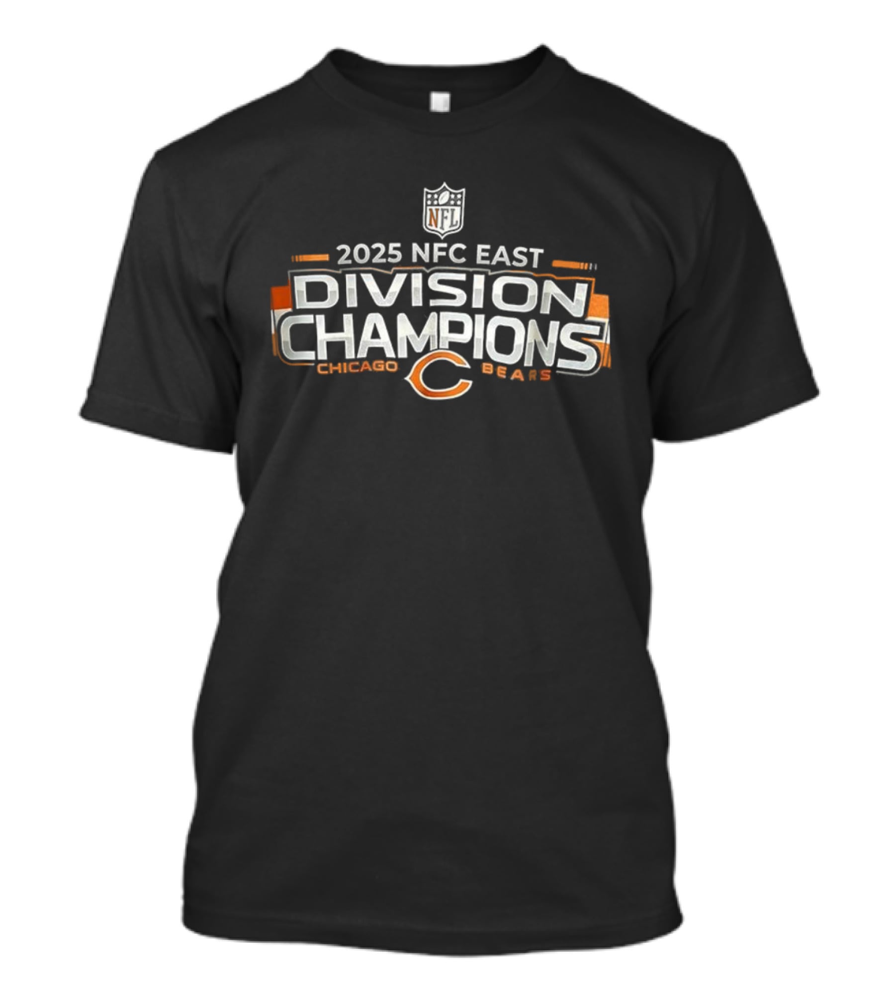 2025 NFC East Division Champions Chicago Bears T-Shirt
