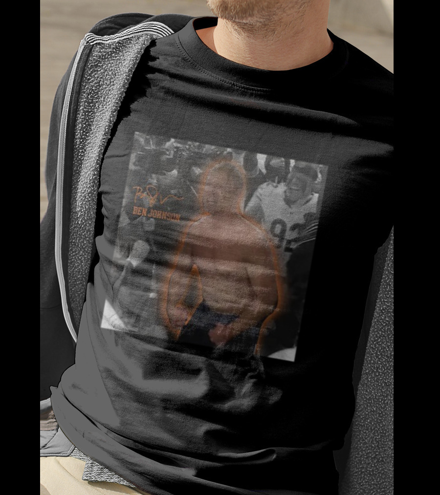 Ben Johnson Chicago Football Bears Signature Celebration T-Shirt