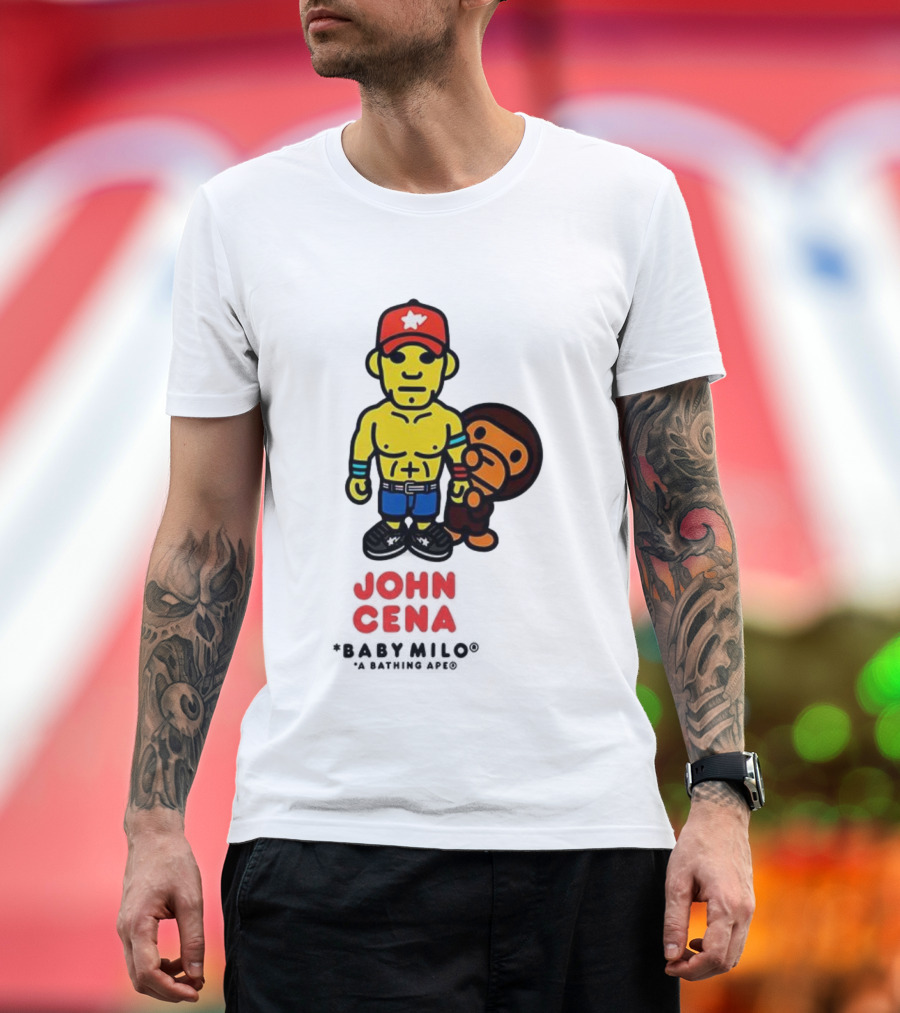 John Cena Baby Milo Collaboration Graphic T-Shirt