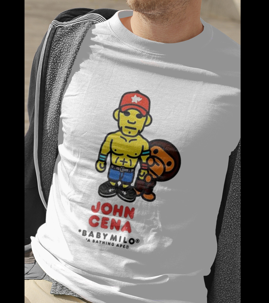John Cena Baby Milo Collaboration Graphic T-Shirt