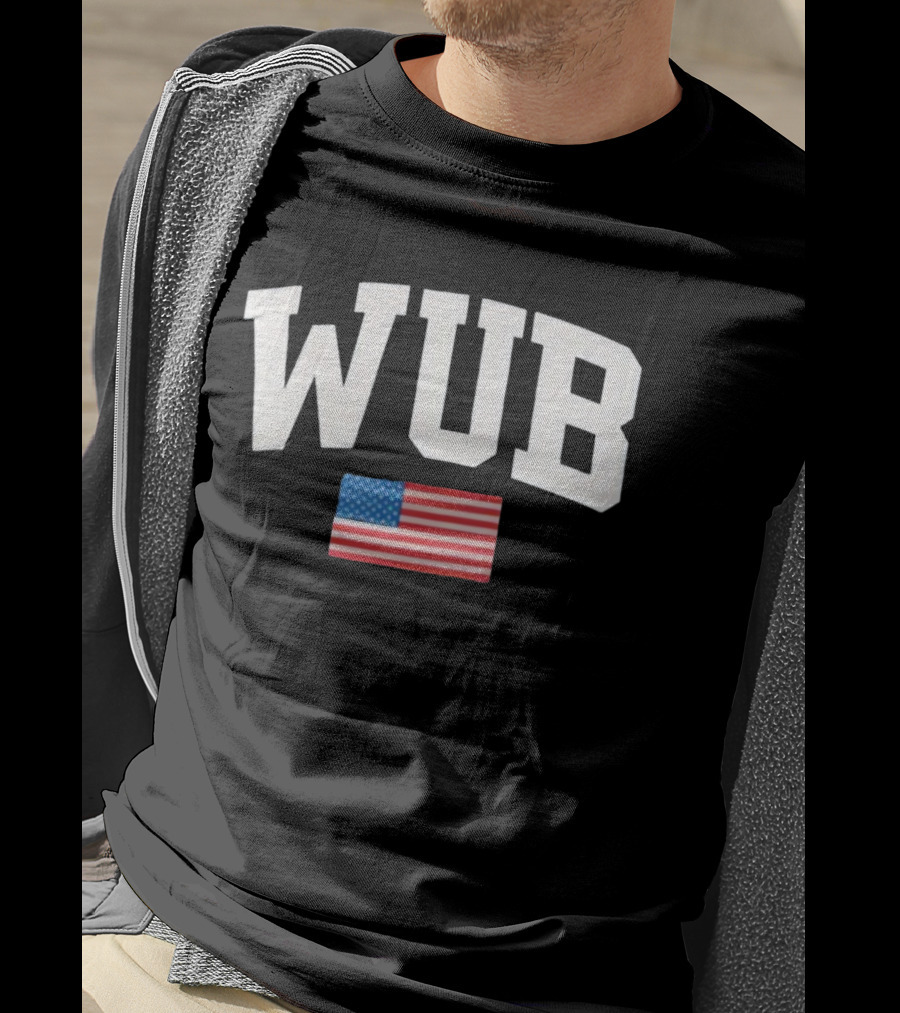WUB American Flag Paymoneywubby Design T-Shirt