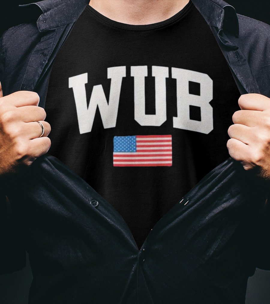 WUB American Flag Paymoneywubby Design T-Shirt
