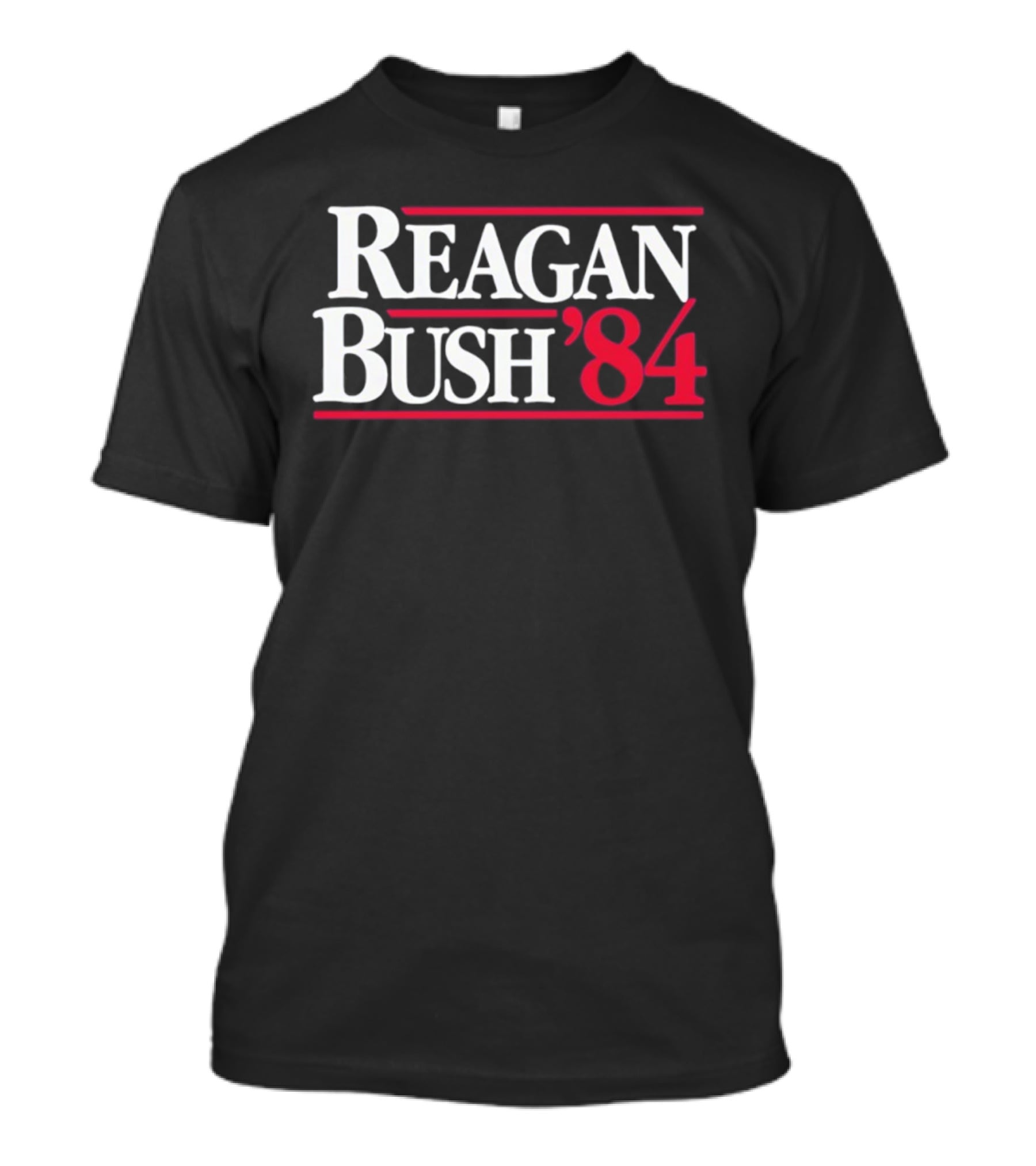 Reagan Bush 1984 Campaign Election Historical Political Memorabilia T-Shirt