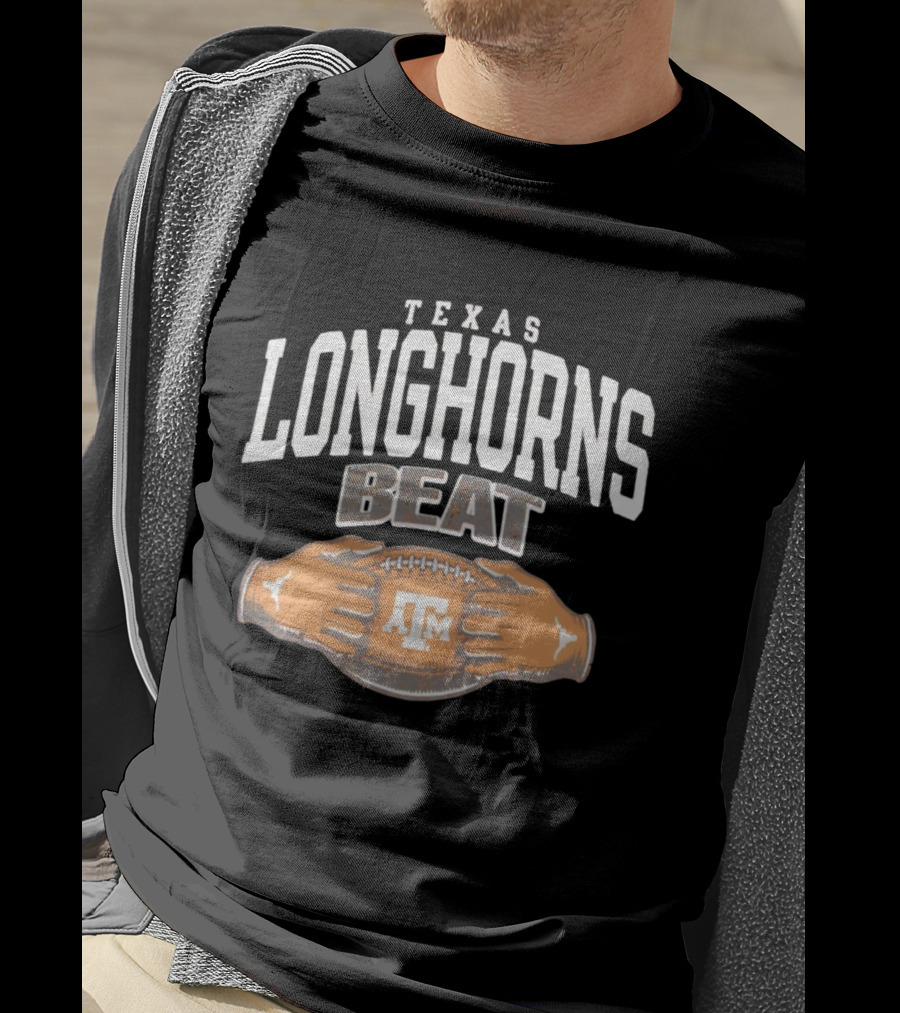 Texas Longhorns Beat Texas A&M Football Rivalry 2025 T-Shirt