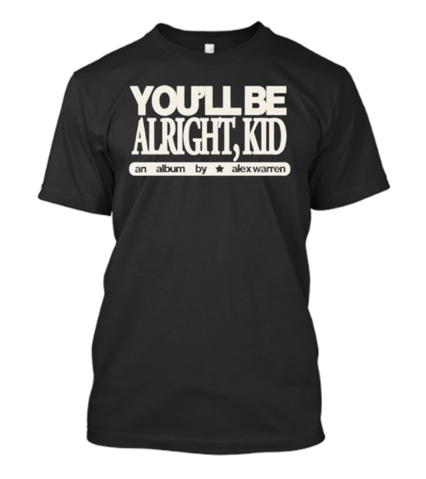 You’ll Be Alright Kid - An Album By Alex Warren Star Design T-Shirt