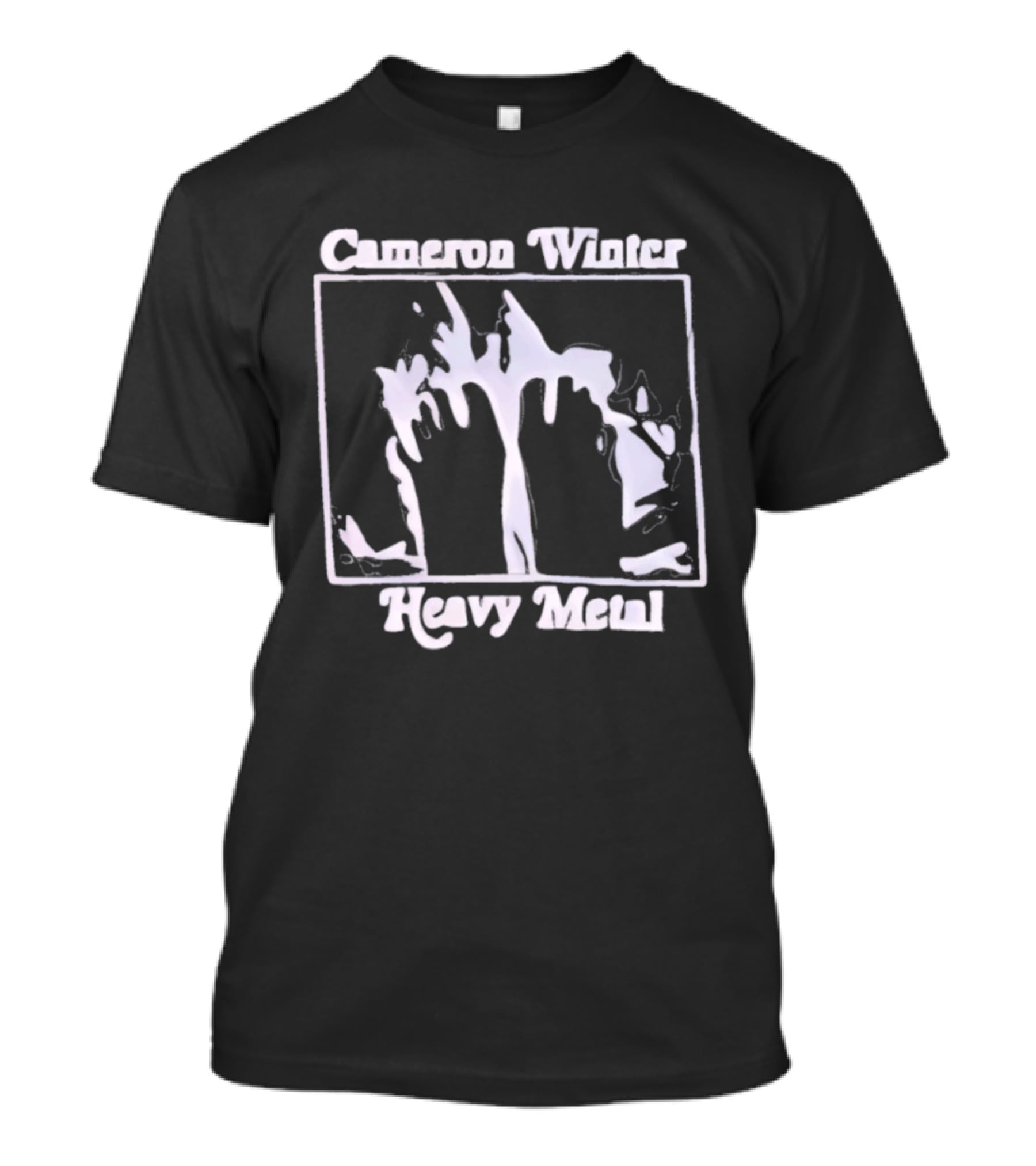 Cameron Winter Heavy Metal Hands Graphic T-Shirt