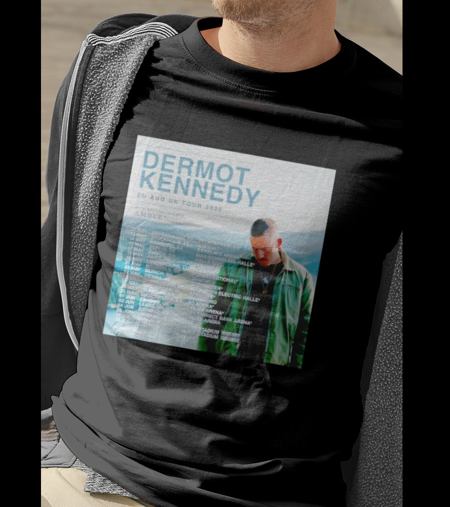 Dermot Kennedy EU And UK Tour 2026 With Special Guests Amble Concert Dates And Locations T-Shirt