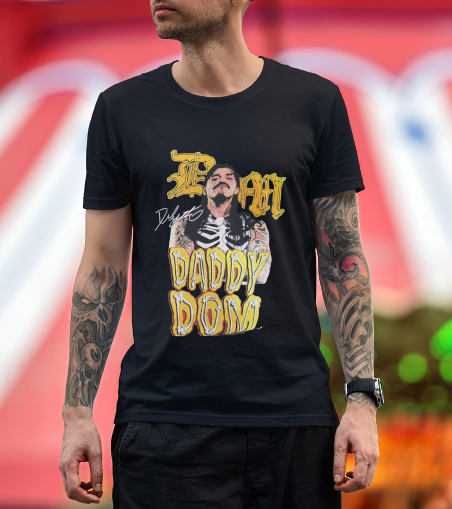 Dominik Mysterio Daddy Dom Signature WWE Papi T-Shirt