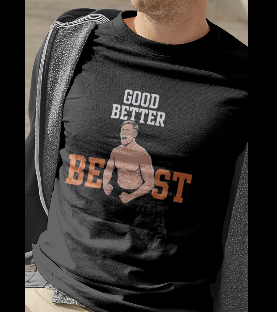 Good Better Beast Chicago Bears Football Ben Johnson T-Shirt