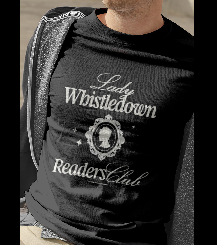 Lady Whistledown Readers Club Silhouette Badge T-Shirt