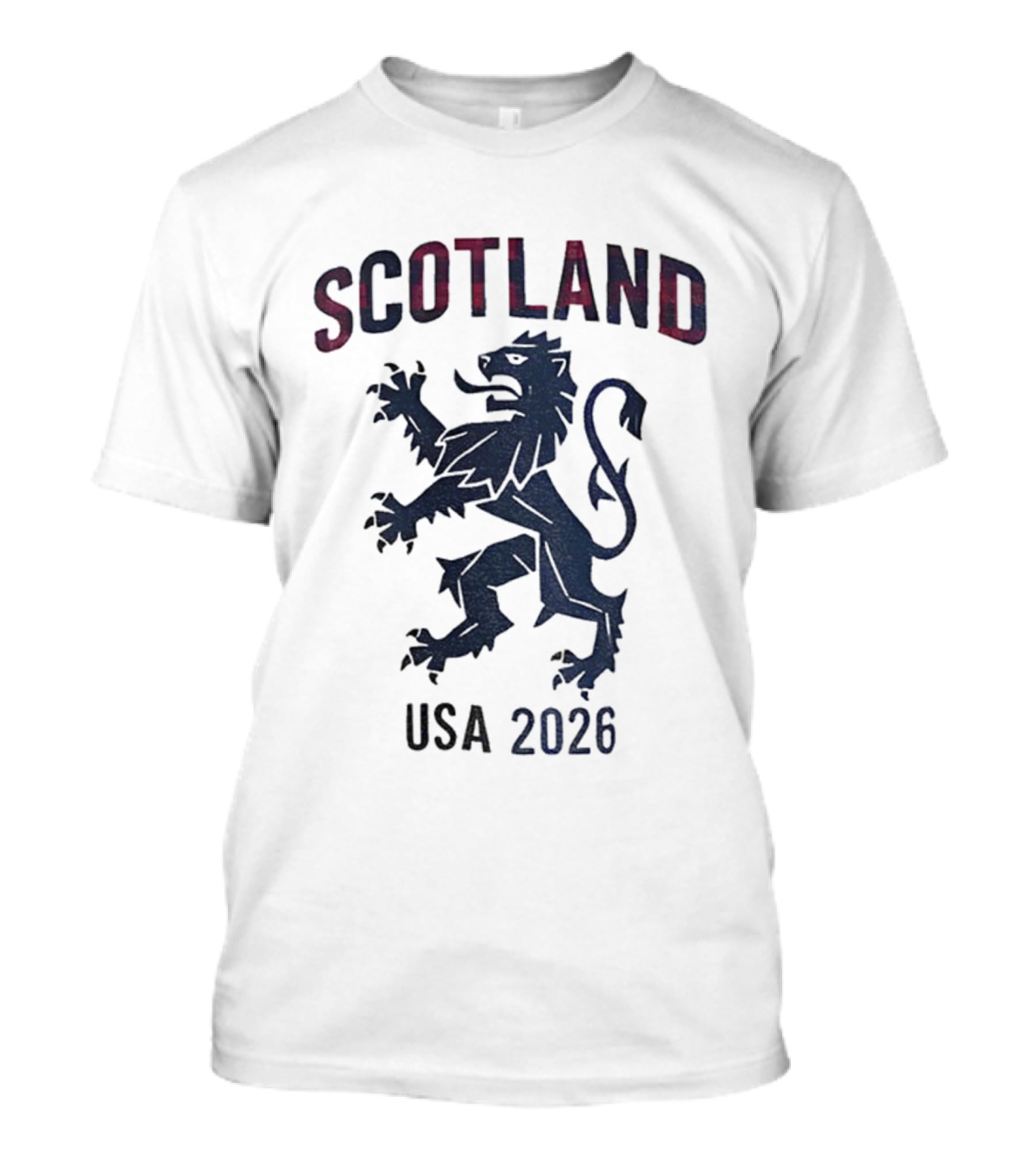 Scotland Lion Emblem USA 2026 T-Shirt