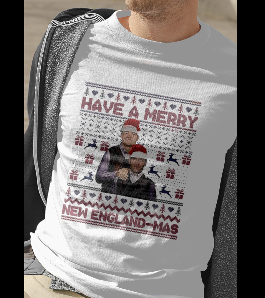 Have A Merry New England-Mas Ugly Christmas T-Shirt
