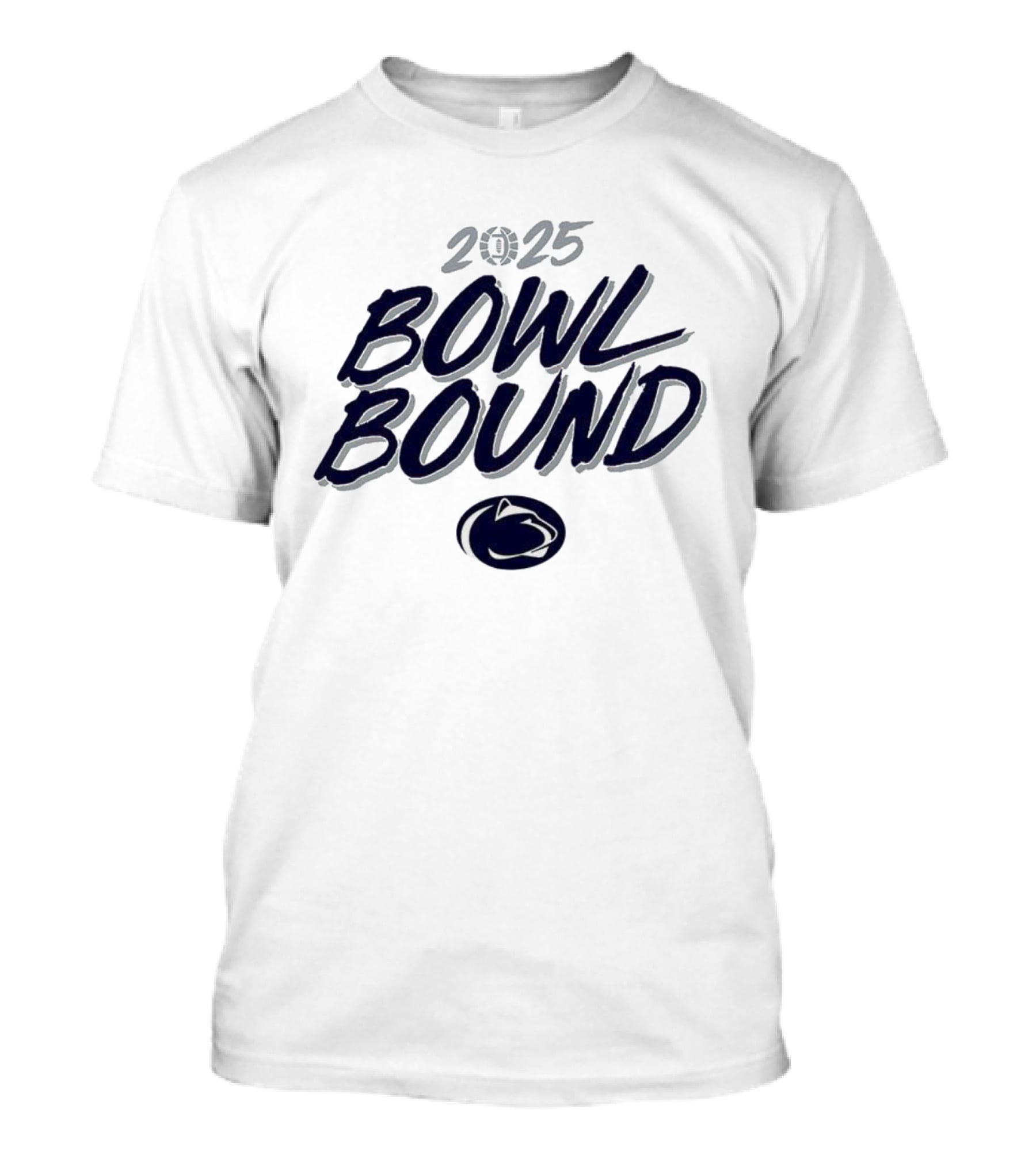 Penn State Nittany Lions 2025 Bowl Bound Football Team Logo T-Shirt