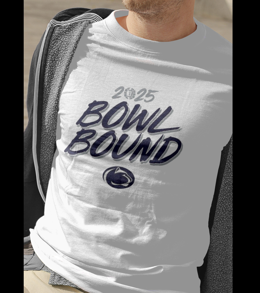 Penn State Nittany Lions 2025 Bowl Bound Football Team Logo T-Shirt