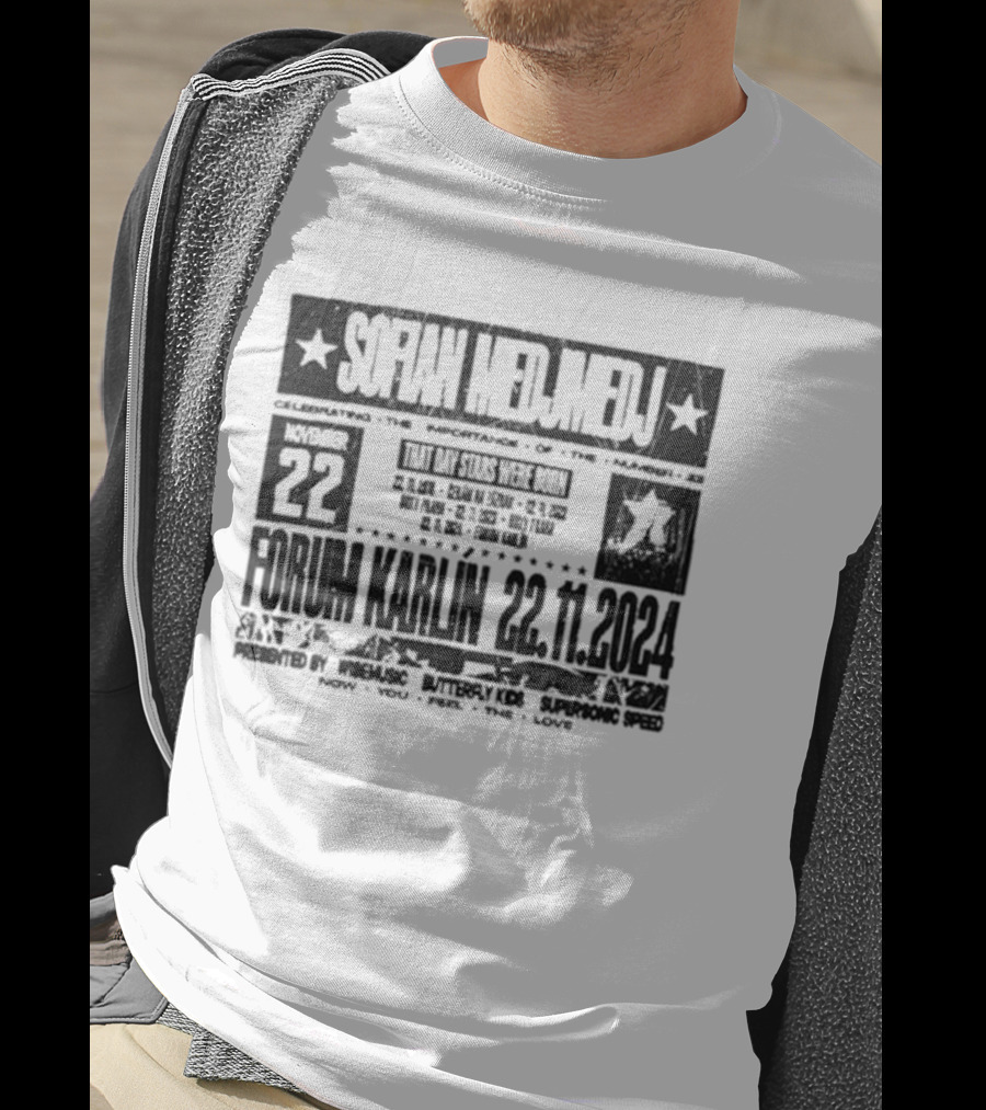 Sofian Medjmedj Czechoslovakia Event Forum Karlin 22 11 2024 T-Shirt