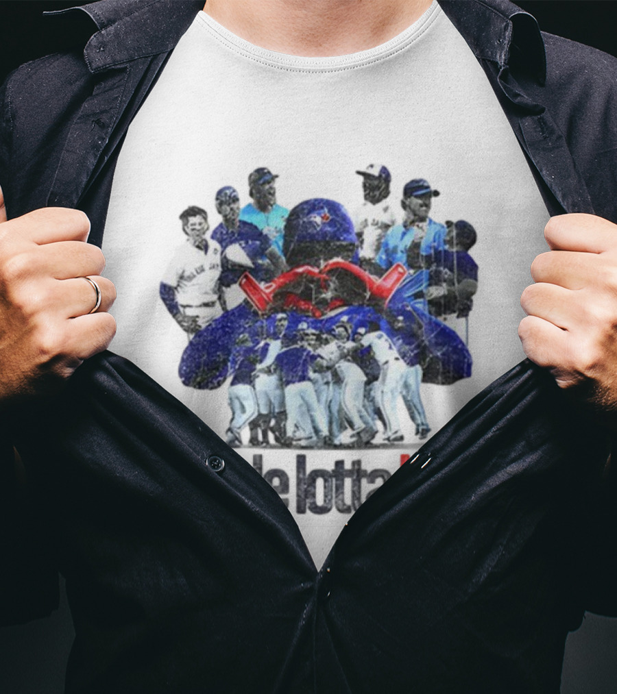 Toronto Blue Jays Whole Lotta Love Baseball Team Celebration T-Shirt