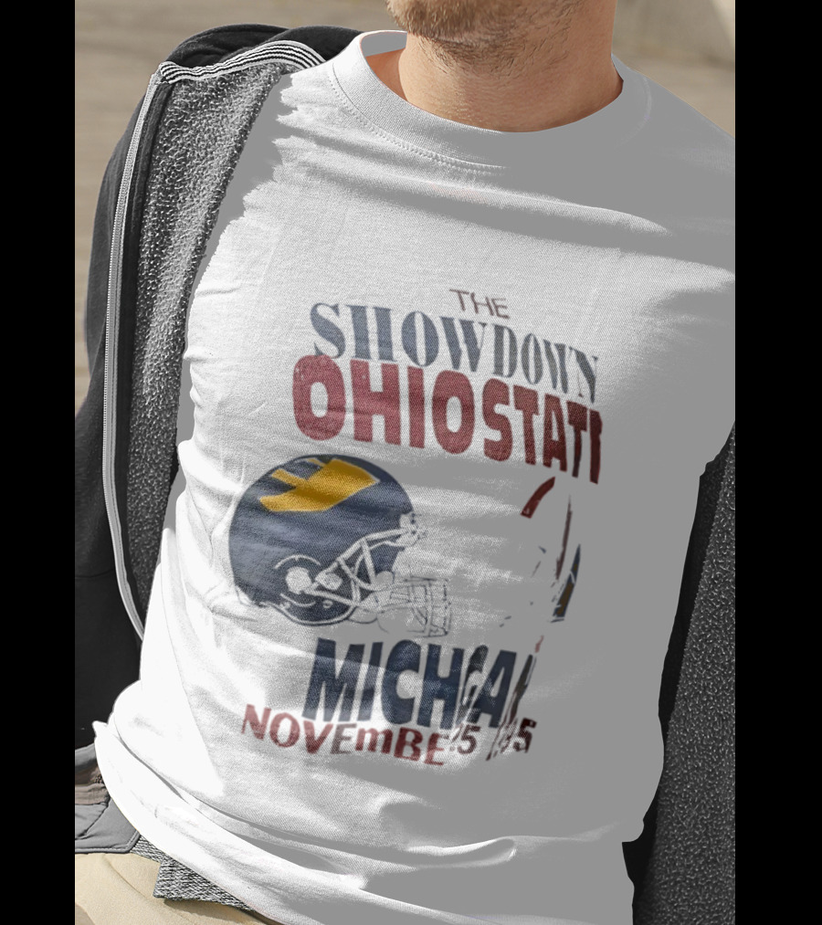 Ohio State Buckeyes Vs Michigan Wolverines Showdown November 25th 1995 T-Shirt