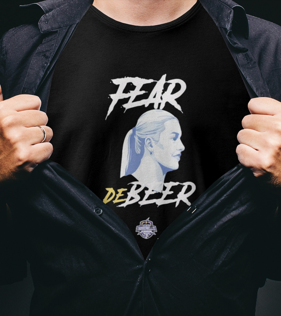 Fear DeBeer Thunderbelles Profile Portrait T-Shirt