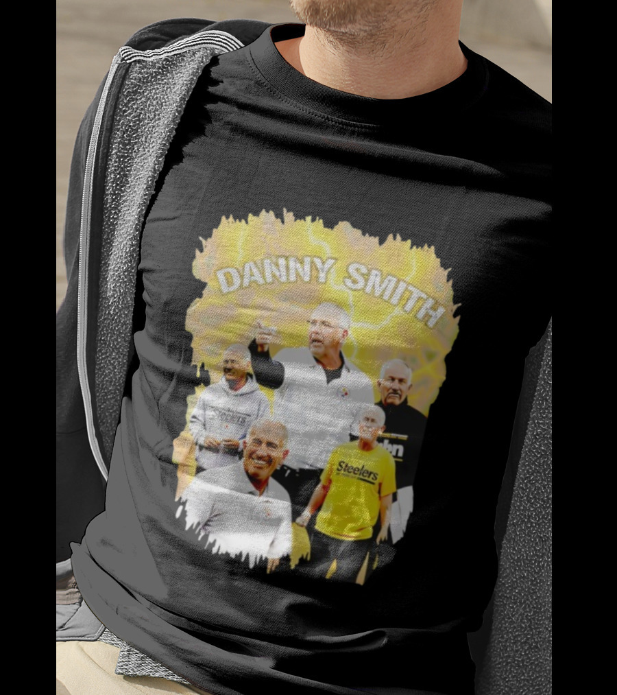 Danny Smith Pittsburgh Steelers Fan Coach Tribute T-Shirt