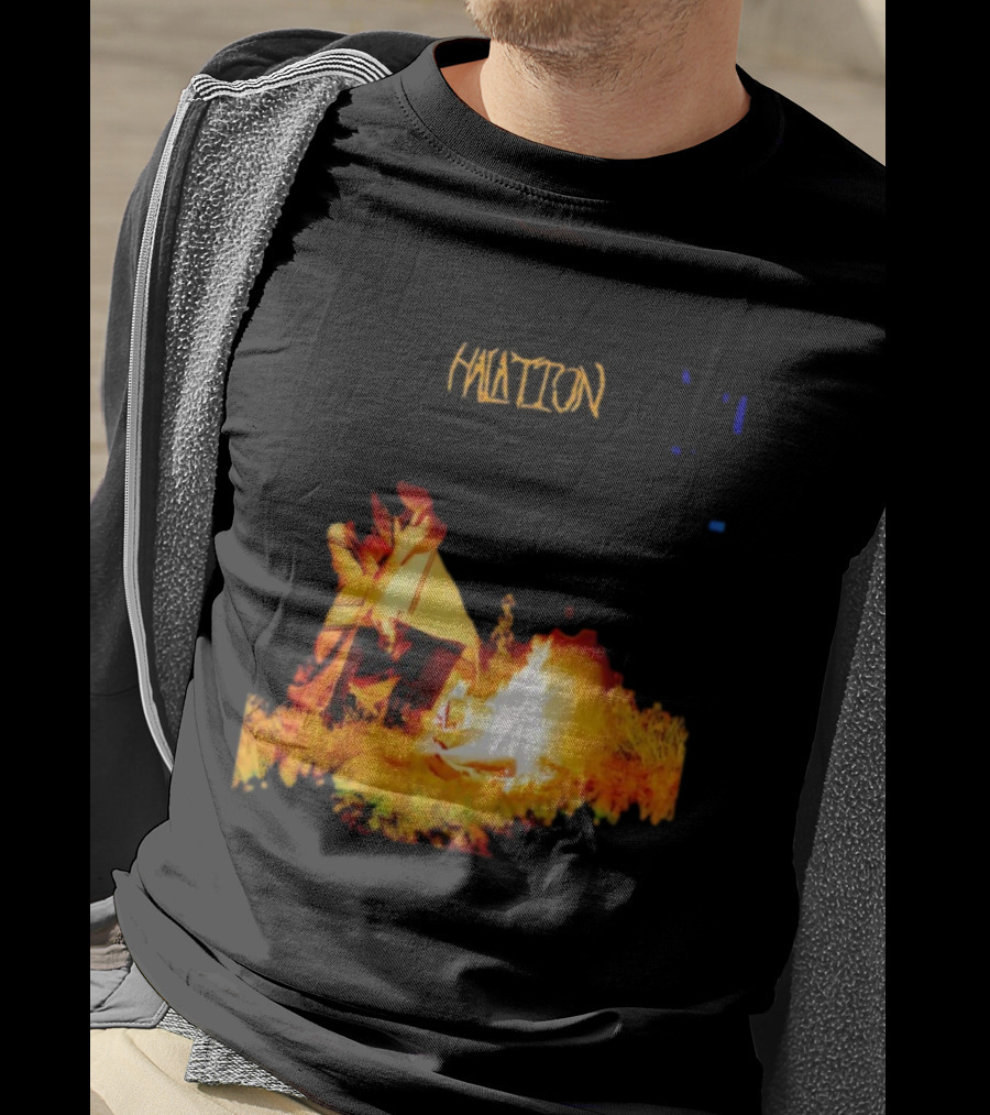 Halation Campfire Tour 2026 Cozy Wilderness Adventure T-Shirt