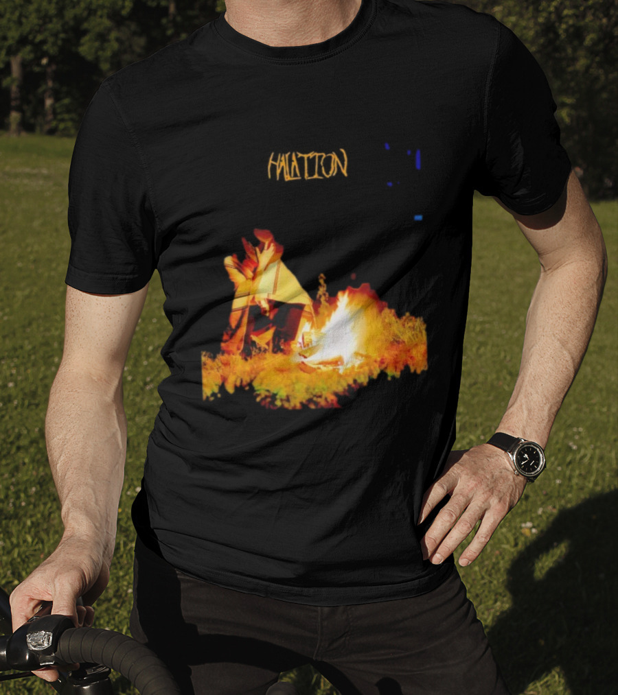 Halation Campfire Tour 2026 Cozy Wilderness Adventure T-Shirt