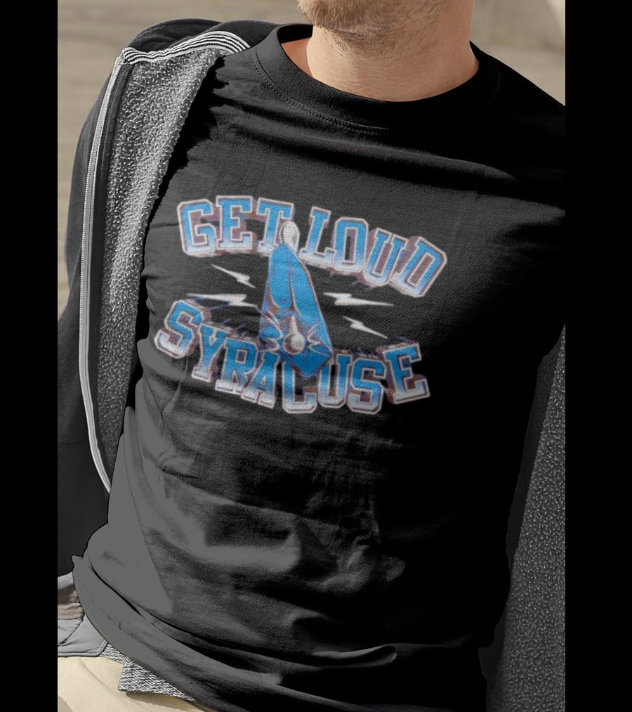 Get Loud Syracuse Crunch Hockey Fan Rally T-Shirt