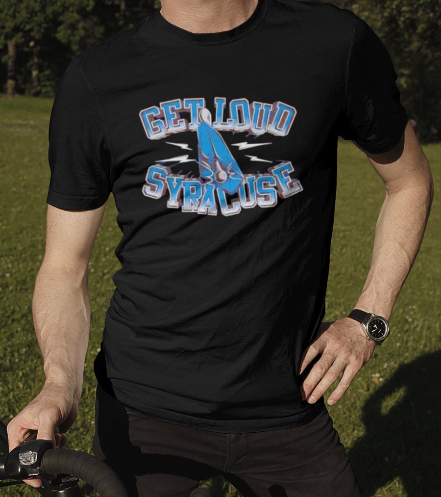 Get Loud Syracuse Crunch Hockey Fan Rally T-Shirt