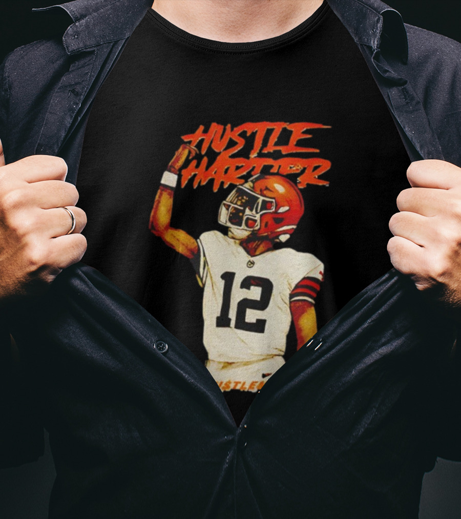 Hustle Harder 12 AU$TLEUWAN Legendary Shedeur Man T-Shirt