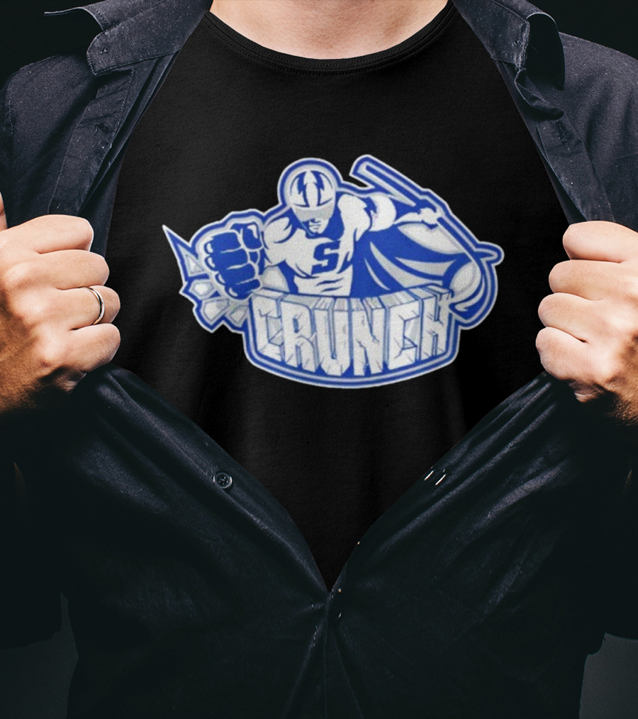 Syracuse Crunch Hockey Hero Logo Iconic Team Design T-Shirt