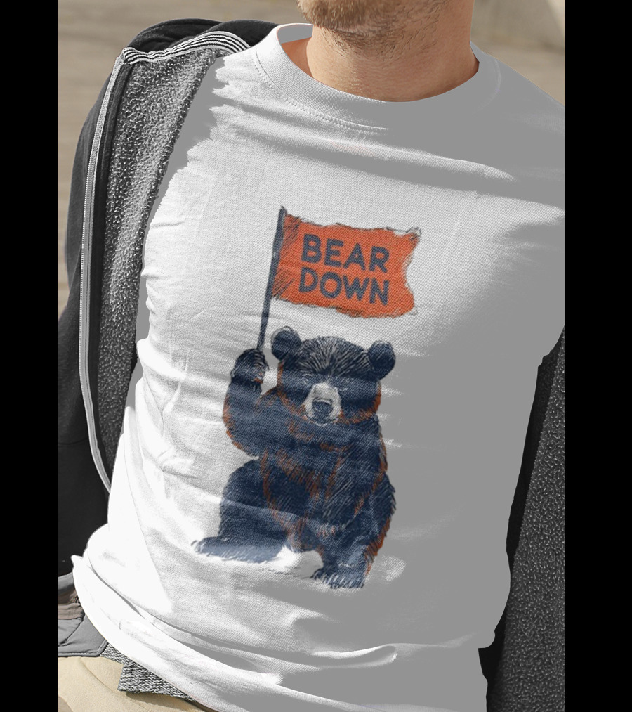 Bear Down Chicago Bears Football 2025 NFL Fan Gear T-Shirt