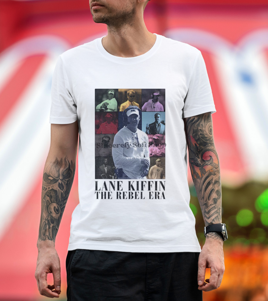 Lane Kiffin Sincerely Soft The Rebel Era T-Shirt