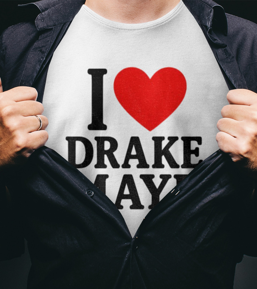 I Love Drake Maye New England Patriots NFL Football 2025 Fan Favorite T-Shirt