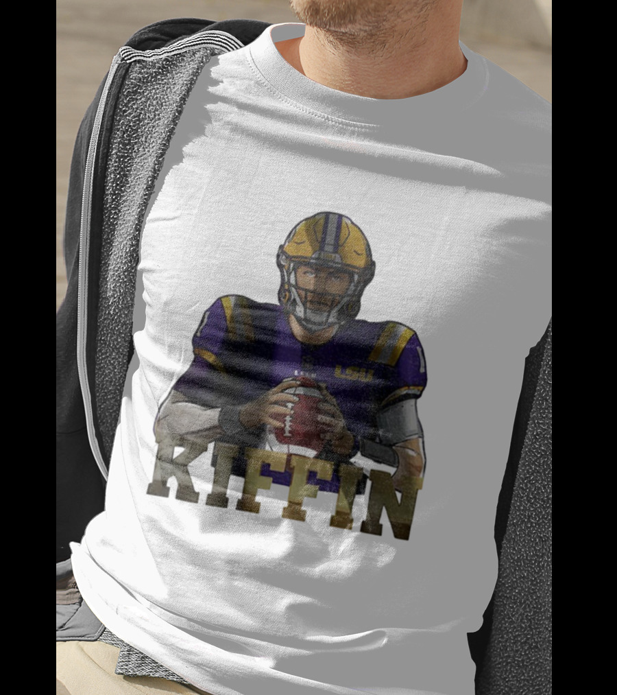 Kiffin Lane Kiffin NCAA LSU Football Captain T-Shirt