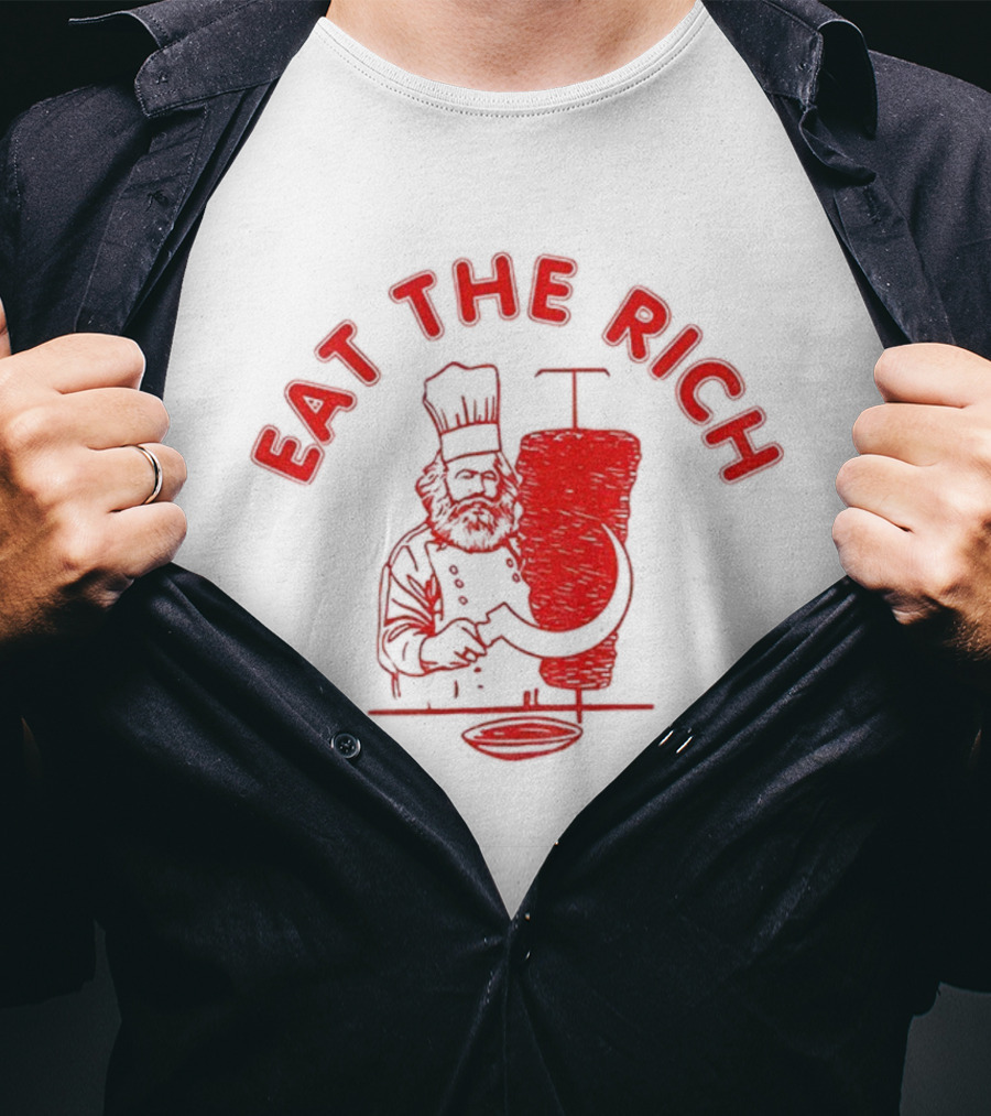 Eat The Rich Karl Marx Kebap Communism Unisex T-Shirt