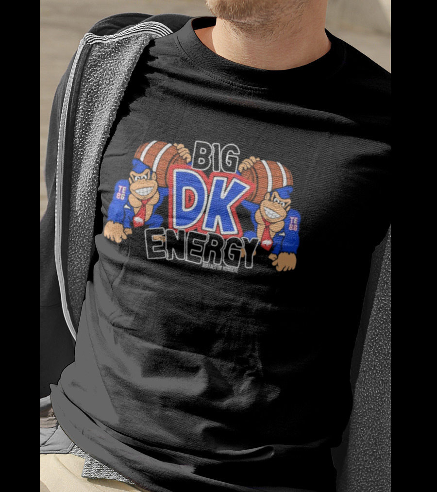 Buffalo Bills Big DK Energy TE 88 Football Theme T-Shirt