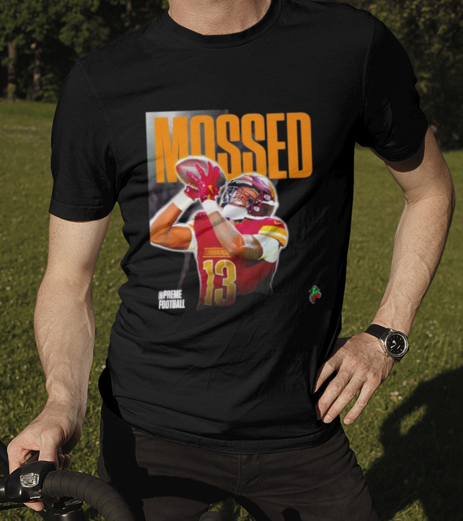Commanders Treylon Burks 13 Mossed Catch Of The Year Football T-Shirt
