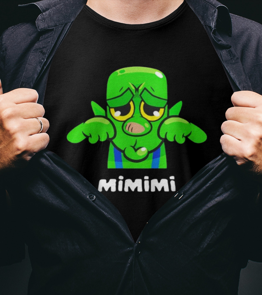Clash Royale Mimimi Emote Sad Goblin Icon T-Shirt