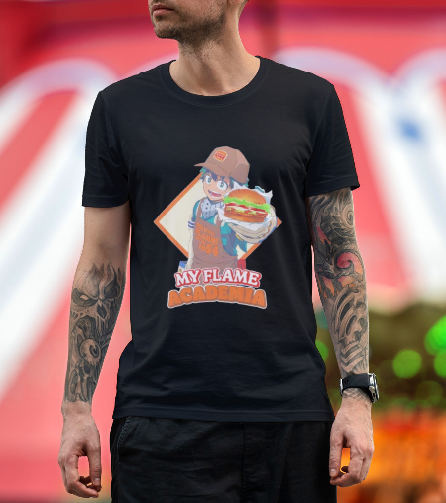 My Flame Academia Burger King Flame 1954 T-Shirt