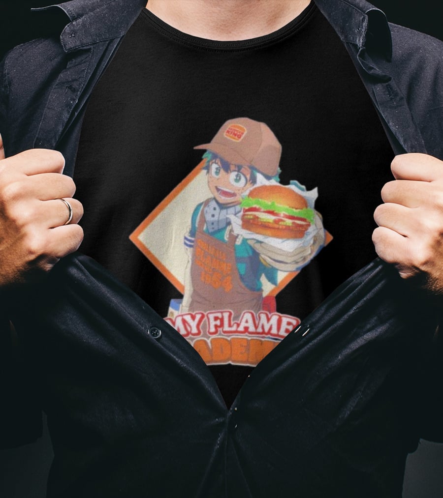 My Flame Academia Burger King Flame 1954 T-Shirt