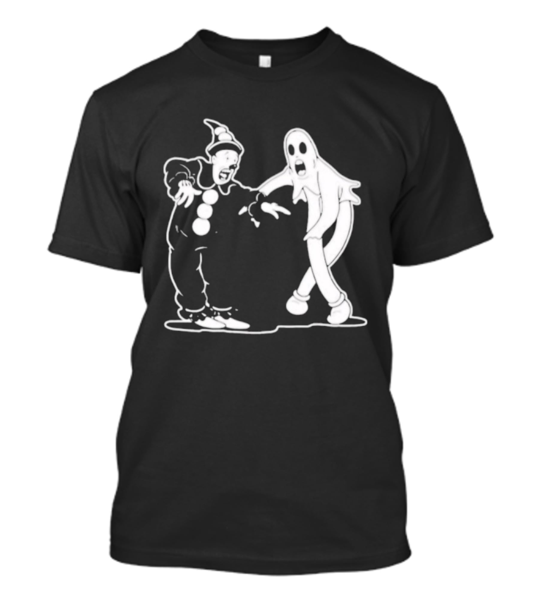 DC Lidstone Koko The Clown And Ghost Dancing Vintage Cartoon Style T-Shirt