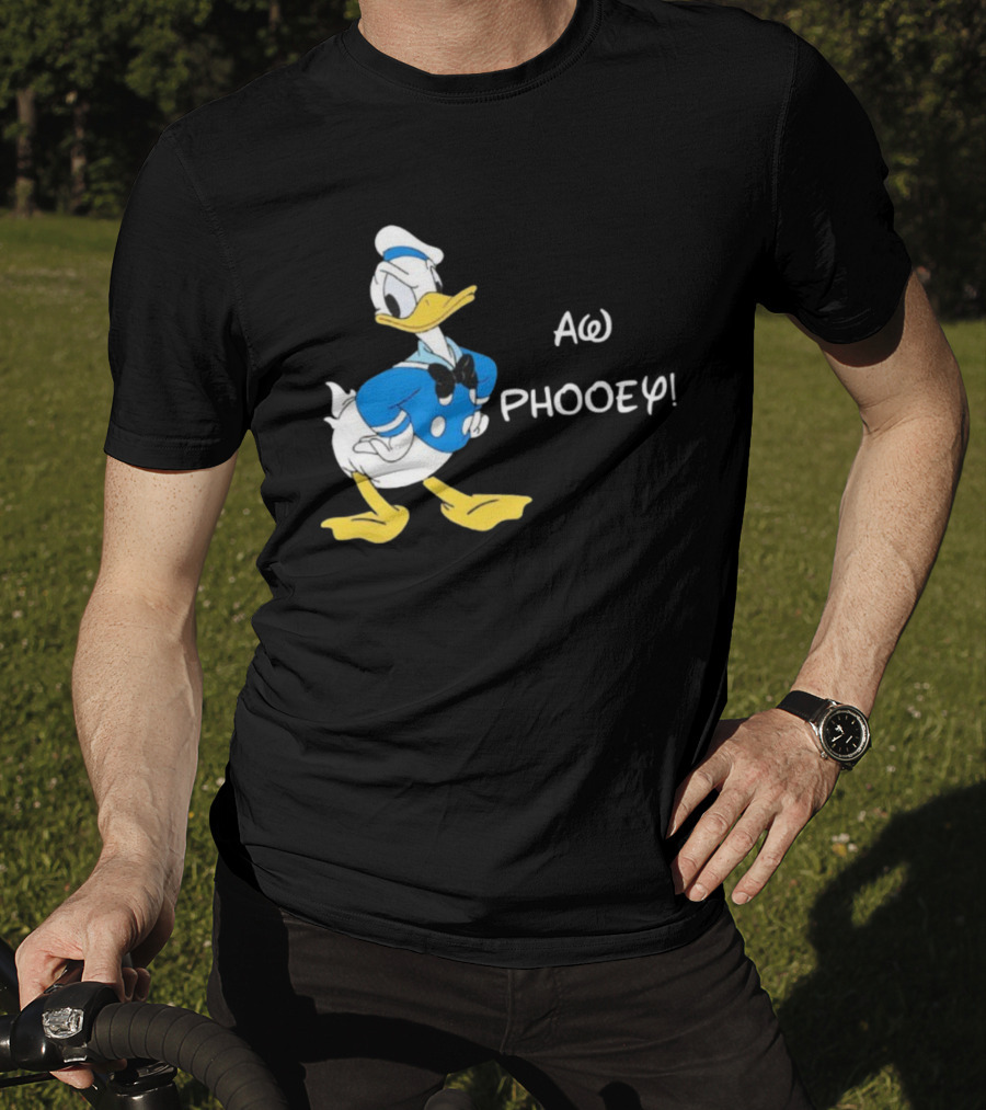 Donald Duck Aw Phooey Comic Pose Expression T-Shirt