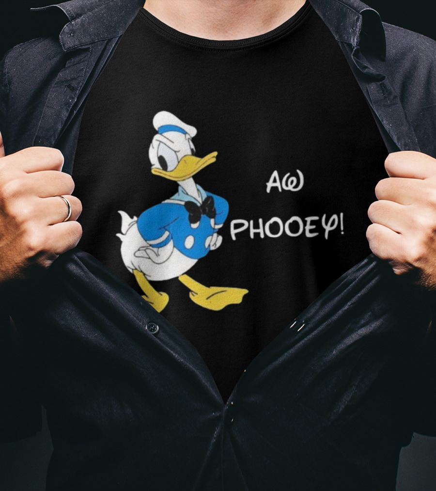 Donald Duck Aw Phooey Comic Pose Expression T-Shirt