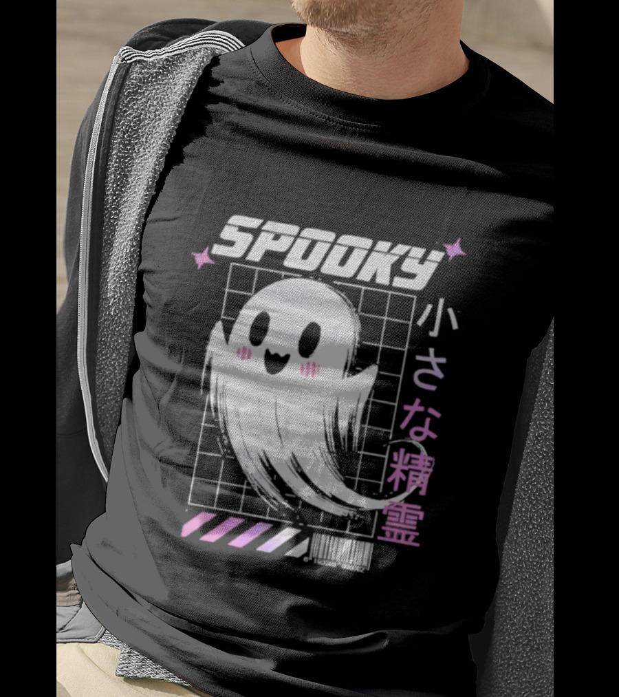 Spooky Ghost Cute Kawaii Spirit T-Shirt