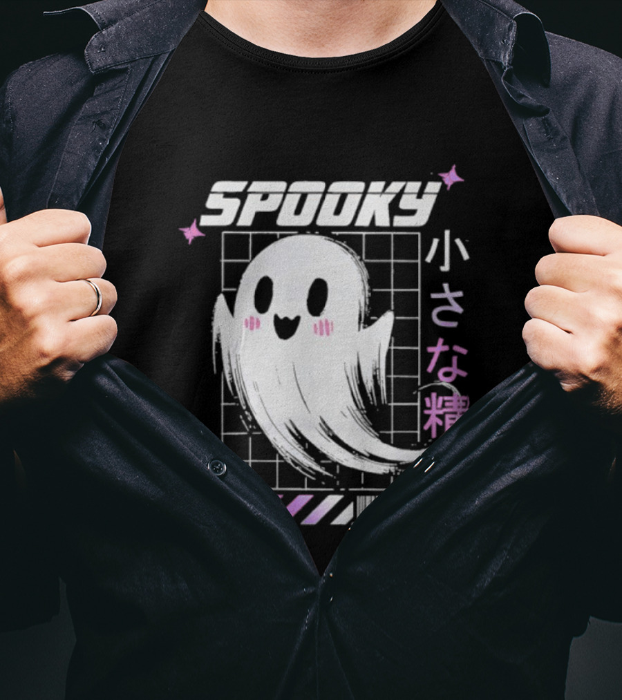 Spooky Ghost Cute Kawaii Spirit T-Shirt