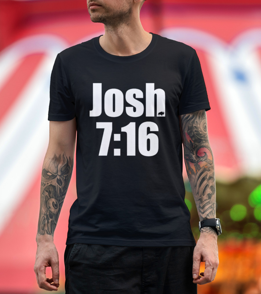 Buffalo Bills Josh 716 Logo T-Shirt